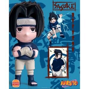 Naruto x Burger King Toy 2025 Sasuke Sealed